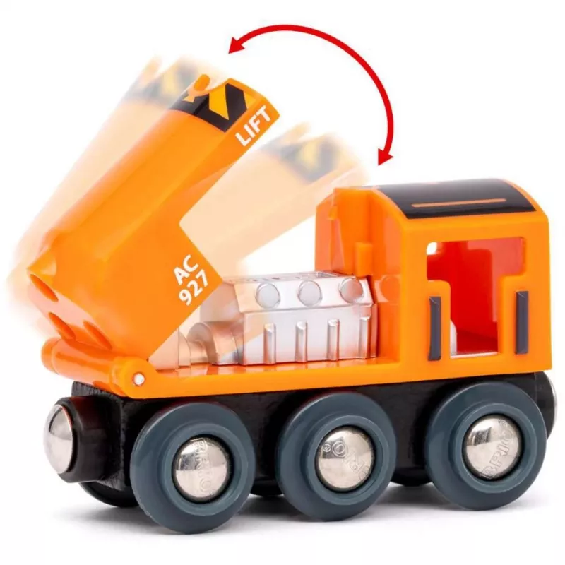 Brio World Krovininio Traukinio Pradžios Rinkinys su Kranu