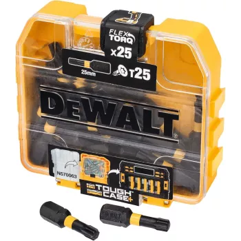 DeWALT DT70558T-QZ antgaliai varžtams sukti, ilgis 25 mm, kiekis 25 vnt.