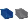 Laikymo dėžė allit ProfiPlus 456273, plastikinis organizatorius 355×205×150 mm, pilka