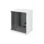 DIGITUS Compact Series DN-19 12-U-S-1 – sieninis tinklo spintas – šviesiai pilka RAL 7035 – 12U – 48,3 cm (19 inch)