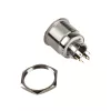 DimasTech vandalams atsparus jungiklis / mygtukas 25 mm Silverline Dot RGB PD212