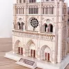 3D dėlionė CubicFun Notre Dame, 293 detalės, katedros mastelio modelis