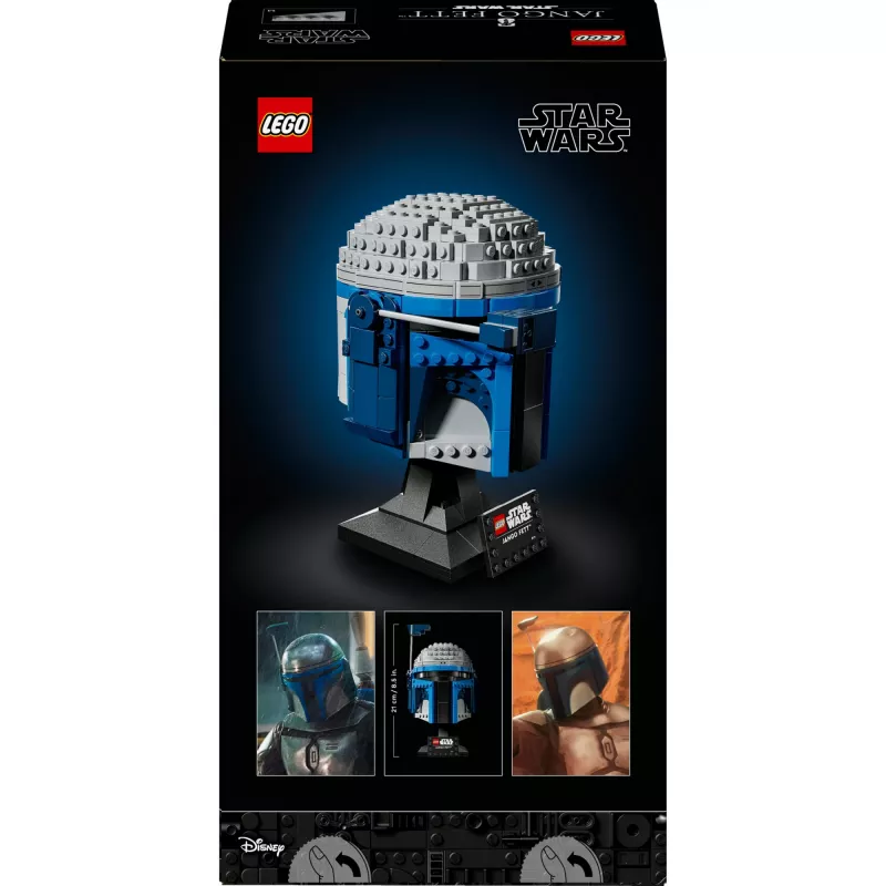 LEGO Star Wars 75408 Jango Fett šalmas, rinkinys iš 616 detalių, 18+