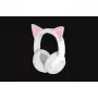 Belaidės žaidimų ausinės su Bluetooth Razer Kraken Kitty V2 BT White, THX Spatial Audio, RGB apšvietimas