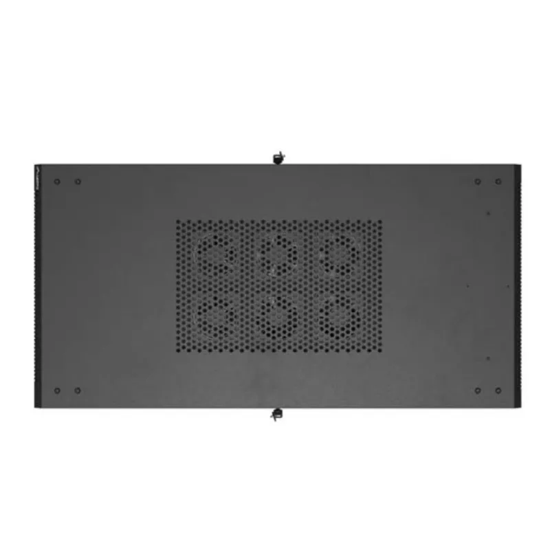 19 colių stelažo spinta LANBERG FF01-6222-23B 22U 600x1200 mm juoda perforuotomis durelėmis
