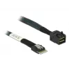DeLOCK SAS kabelis 85081 0,5 m Slim SAS SFF-8654 – Mini SAS HD SFF-8643
