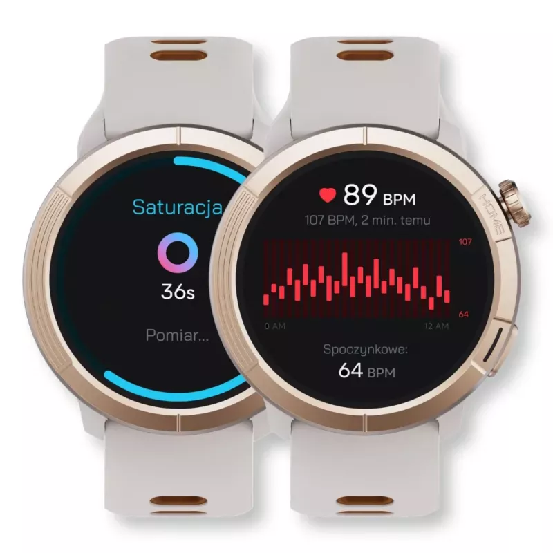 Išmanusis laikrodis Stelio STSWA102GT Activ Pro GPS 46mm Titan Gold