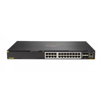 HPE Aruba 6300M - valdomas L3 komutatorius - 24 x 1/2,5/5/10GBase-T + 4 x 1/10/25/50 Gb SFP56 (aukštyn/stacking) - priekyje