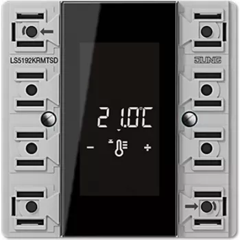 Jung LS5192KRMTSD Display Black – KNX valdymo ekranas