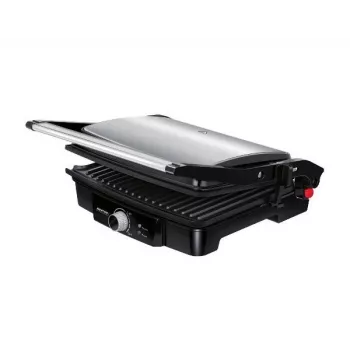 Grilinis kontaktinis kepintuvas MPM MGR-09M - 2000 W, panini grilis, reguliuojama viršutinė plokštė