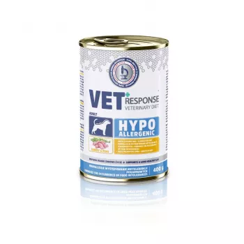 VET RESPONSE Hipoaplergeniškas Kalakutas - šlapi šunų ėdalas - 400g