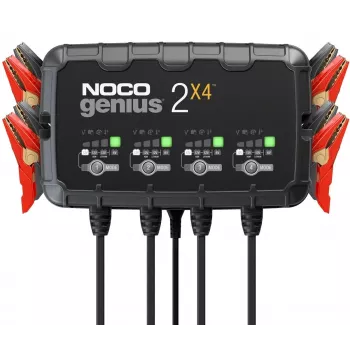 GENIUS2X4 8A 4-Bank akumuliatorių įkroviklis