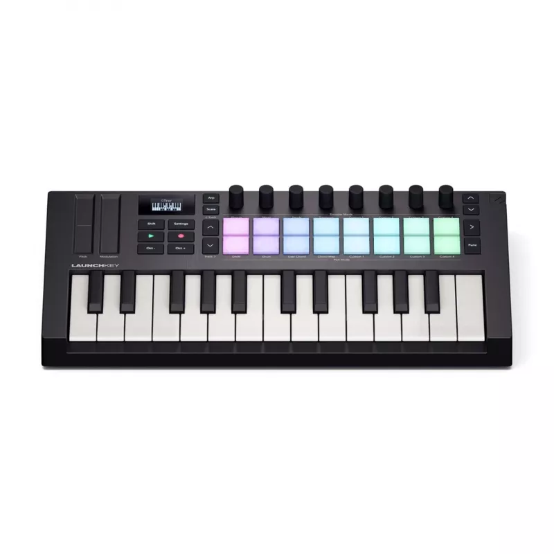 Novation Launchkey Mini 25 MK4 – MIDI klaviatūra 25 klavišų