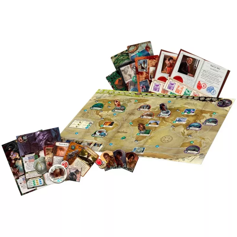 Eldritch Horror pagrindinis žaidimas – šeimos stalo žaidimas