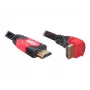 HDMI kabelis DeLOCK 3 m HDMI A tipo standartinis juodas raudonas