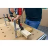 BESSEY tvirtinimo elementas TW20-15-8-KLI, daugiafunkciniams stalams, spaustuvas (sidabrinis)