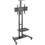 SpeaKa Professional SP-TVC-710 TV mobilus vežimėlis su pakreipimu ir pasukimu, 81,3 cm, 32–190,5 cm, VESA 75 (SP-13360956)