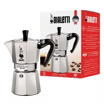 Bialetti Moka Express kavinukas 0,775 L aliuminis, juodas