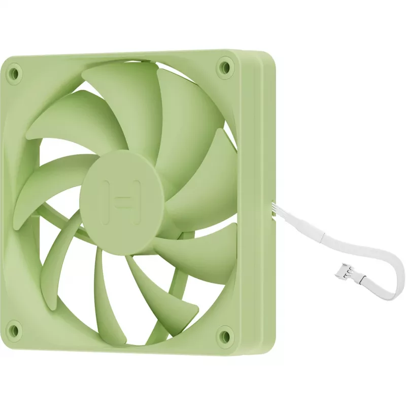 Kompiuterio aušinimo ventiliatorių rinkinys HYTE FA12-MM-4 120 mm, 1500 RPM, 72 m³/h, 1.6 mmH₂O, Fluid Dynamic Bearing, žalia, 4 vnt.