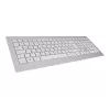 CHERRY DW 8000 belaidis rinkinys (klaviatūra + pelė) RF, QWERTZ vokiškas išdėstymas, sidabrinė, balta