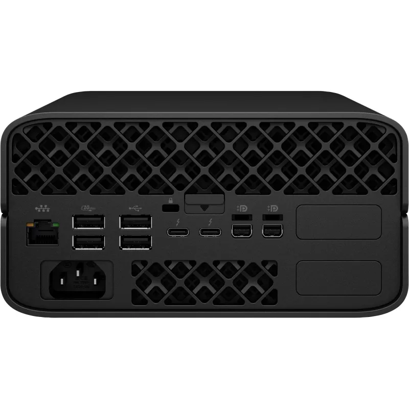 HP Workstation Z2 G1a Mini - 4U - 1 x AMD Ryzen AI Max+ Pro 395 / 3 GHz - RAM 64 GB - SSD 2 TB NVMe TLC - Radeon 8060S - Wi-Fi 6, Wi-Fi 7, Bluetooth, 1GbE, 2.5GbE