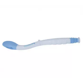 Nešiojamas intymios higienos prietaisas SUNDO 60336 Easywipe – 410 mm, baltas, sulankstomas asmeninis valymo įrankis
