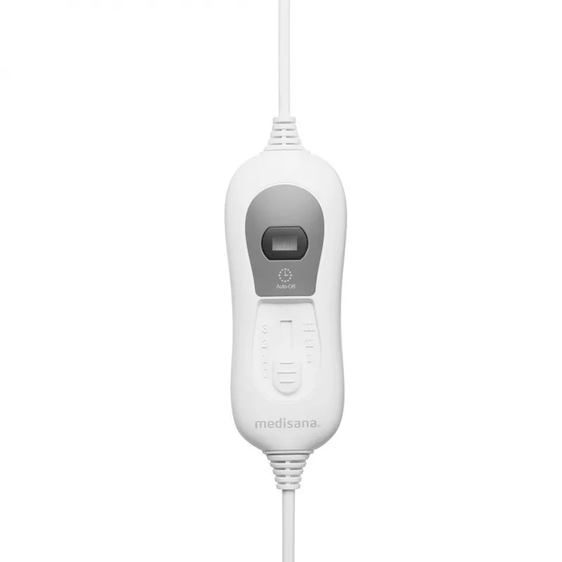 Elektrinė antklodė Medisana HU 666 — viengulė, 1500×800 mm, 3 šilumos lygiai, nuimamas laidas, skalbiama
