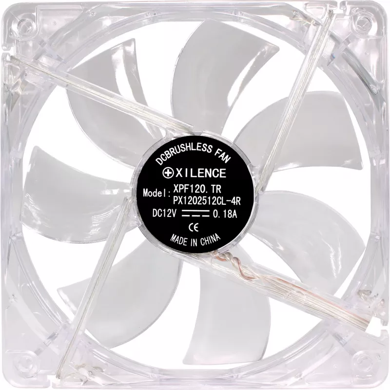 Xilence XF046 120mm ventiliatorius su raudonu LED