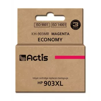 Actis KH-903MR rašalo kasetė (HP 903XL T6M07AE pakaitalas; Standartinė; 12 ml; rausvai raudona) - Nauja lustas