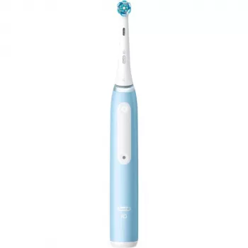 Oral-B Braun iO Series 3N suaugusiųjų vibracinis dantų šepetėlis šviesiai mėlynas, baltas