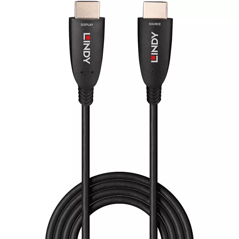 Lindy 20m Fibro Optinis Hibridinis HDMI 8K60 Laidas