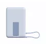 Powerbankas Xiaomi BHR08PCGL 5900 mAh Li‑Ion su belaidžiu įkrovimu, USB‑C, Mėlyna