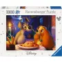 Dėlionė Disney Collector's Edition – Ledis ir Bastūnas (1000 dalių)