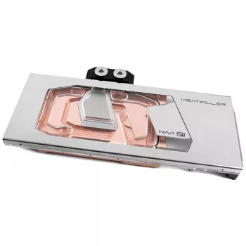 Watercool Heatkiller V GPU vandens blokas RX 6800/6900XT, ARGB, varis-akrilas