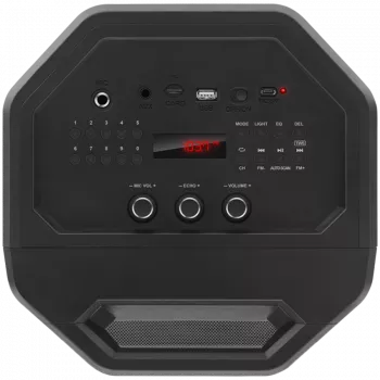 Garsiakalbis SVEN PS-650, juodas (50W, TWS, Bluetooth, FM, USB, microSD, LED ekranas, 4000 mAh)