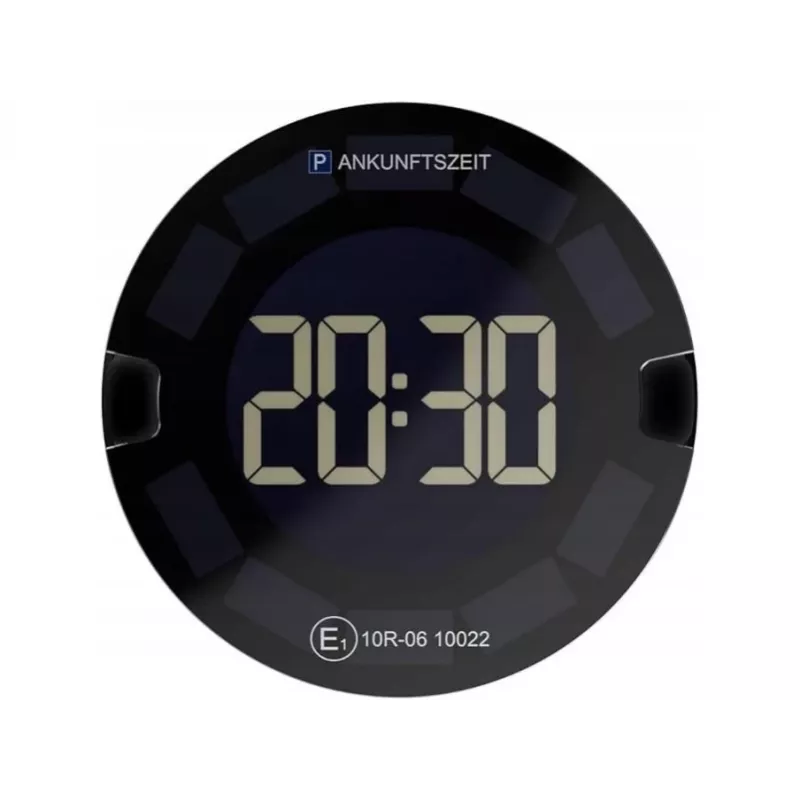 Elektroninis parkavimo diskas OOONO P-Disc No3 Juodas Liečiamas valdymas