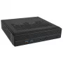 Akasa Cypher MX3 Mini Tower korpusas - SGCC plienas - Juoda - Thin Mini-ITX - su maitinimo bloku - A-ITX38U3-M1B