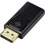 Renkforce RF-4746622 vaizdo kabelis-adapteris DisplayPort į HDMI, juodas