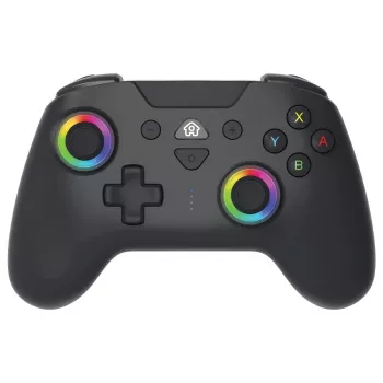 Subsonic Wireless LED Controller Black, belaidis valdiklis su RGB apšvietimu, skirtas Nintendo Switch