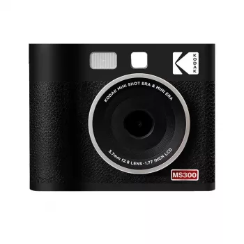 Momentinė kamera Kodak Mini Shot 3 Era – juoda, 4PASS spausdinimo technologija