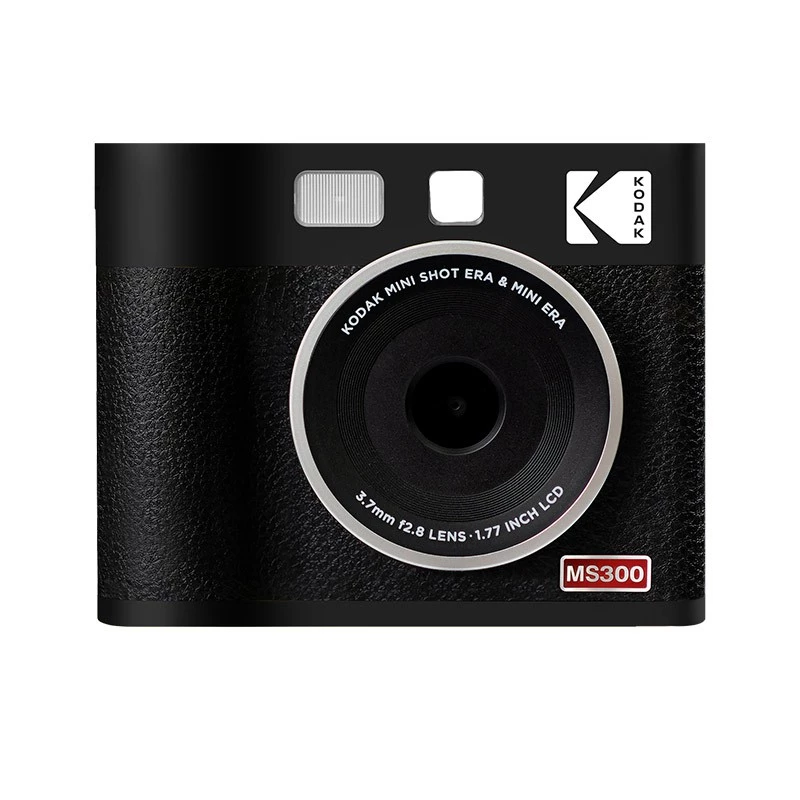 Momentinė kamera Kodak Mini Shot 3 Era – juoda, 4PASS spausdinimo technologija