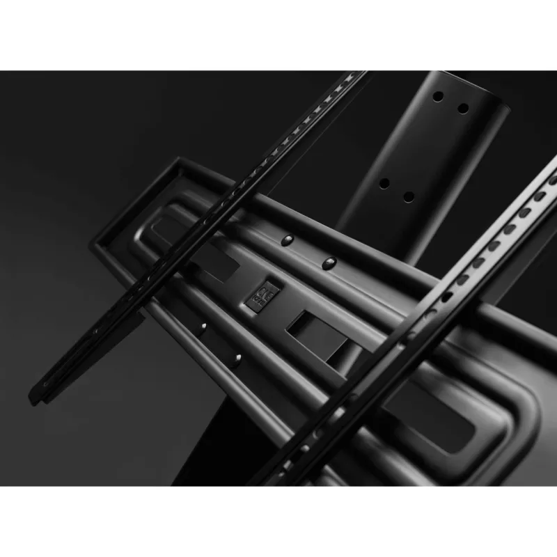 One For All Base TV Holder SOLID stalinis televizoriaus stovas – tinka 32–65 colių LCD/LED/Plazma/OLED/QLED televizoriams – pasukimas (90°) pakreipimas (15°) – reguliuojamas aukštis – VESA 60
