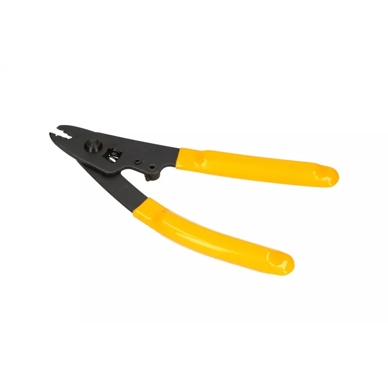 Fiber optikos nuėmiklis Extralink CFS-3 2–3 mm, 0.9 mm ir 0.125 mm skaiduloms, juodas/geltonas