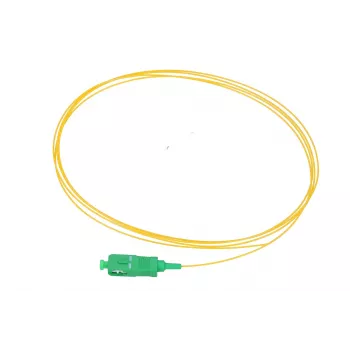Pigtail Extralink SC/APC vienmodis G.657.A1 900 µm FTTH 3 m