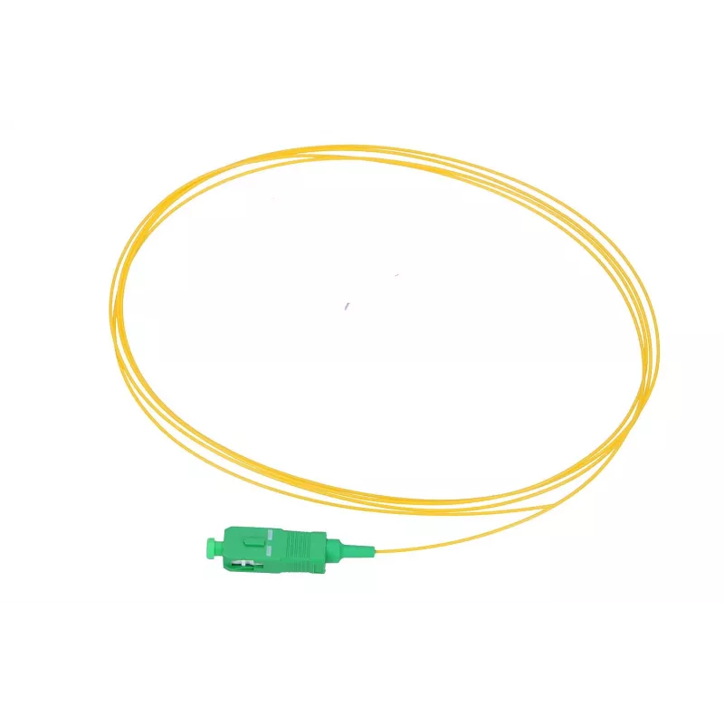 Pigtail Extralink SC/APC vienmodis G.657.A1 900 µm FTTH 3 m