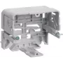 Hager Dado kanalo įrengimo dėžutė GLT5010 71x64 mm šviesiai pilka (RAL 7035) 1 vnt.