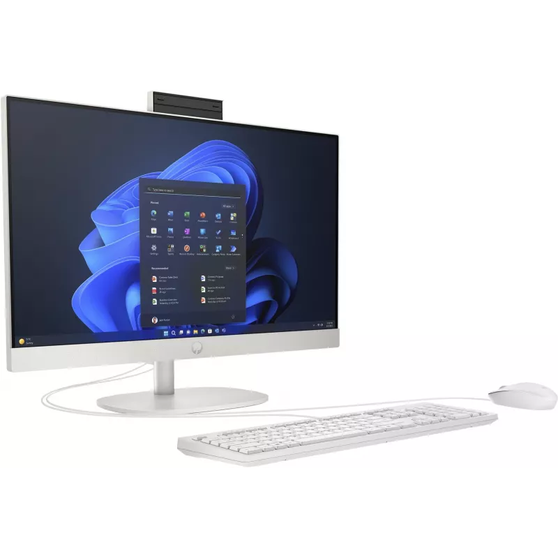 Visame viename kompiuteris HP ProOne 240 All-in-One G10 — Intel Core i5-1335U, 16GB DDR4, 512GB SSD, 23.8 col. FHD IPS, Wi‑Fi 6, Windows 11 Pro
