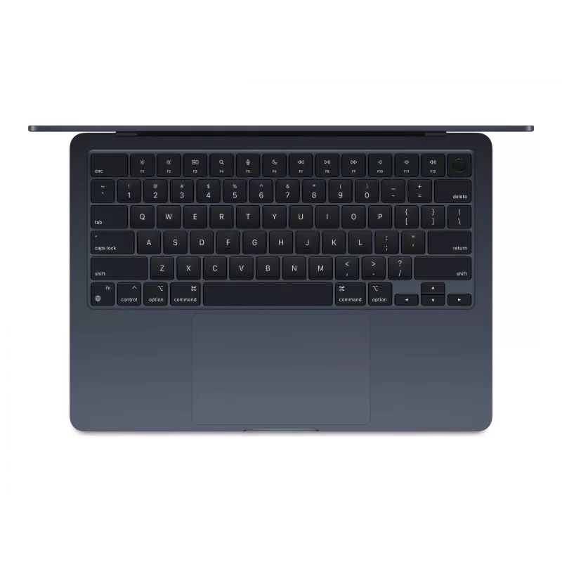 APPLE MacBook Air 34,46 cm 13,6 colio Apple M2 8 branduolių CPU 8 branduolių GPU 16 GB 256 GB vidurnakčio spalvos