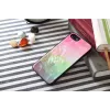 Apsauginis dėklas telefonui iKins Apple iPhone 8/7 su vandens gėlių raštu, juodas