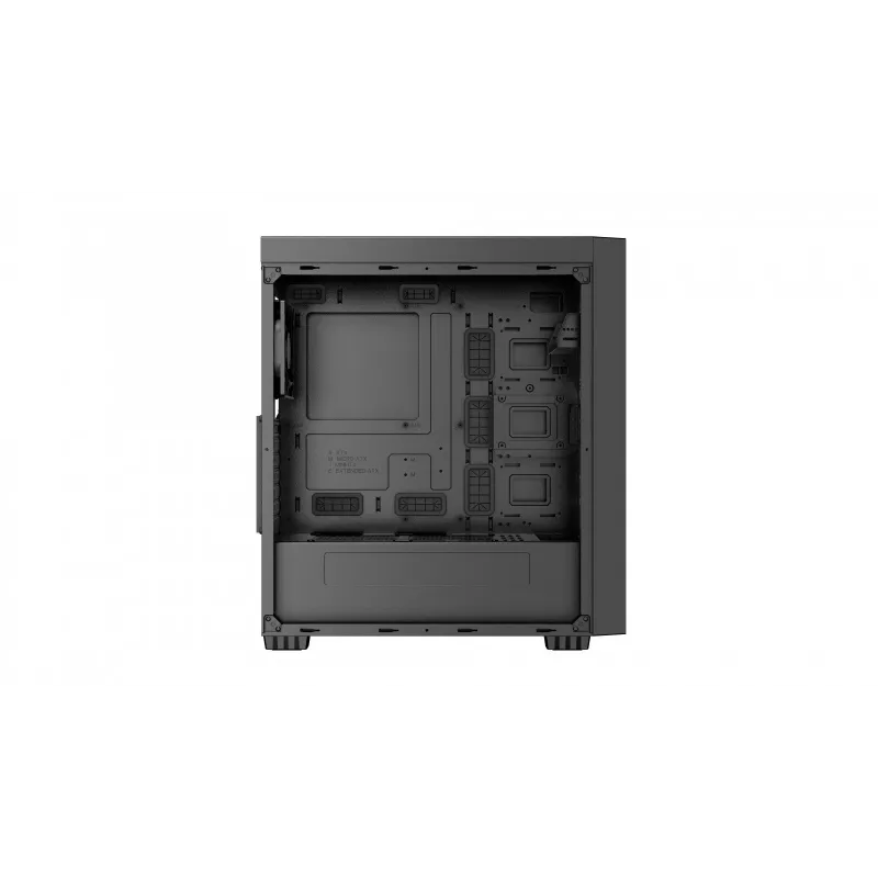Gembird Fornax K500 ATX kompiuterio korpusas, Midi Tower, Juodas